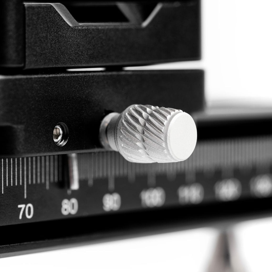 NiSi NM-180s Macro Rail – 360° Draaibaar, Arca Swiss Compatibel, CNC-aluminium, Voor Precisiefotografie