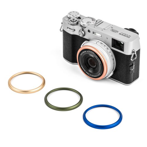 Kit Anelli per Fujifilm X100 (Gold, Rose Gold, Green, Blue)
