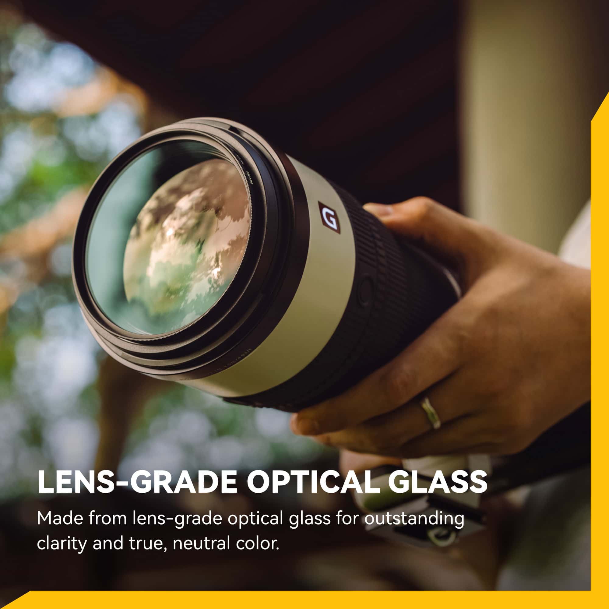 Filtro NC UV 95mm Per Teleobiettivi (Telaio Ottone) - immagine 4